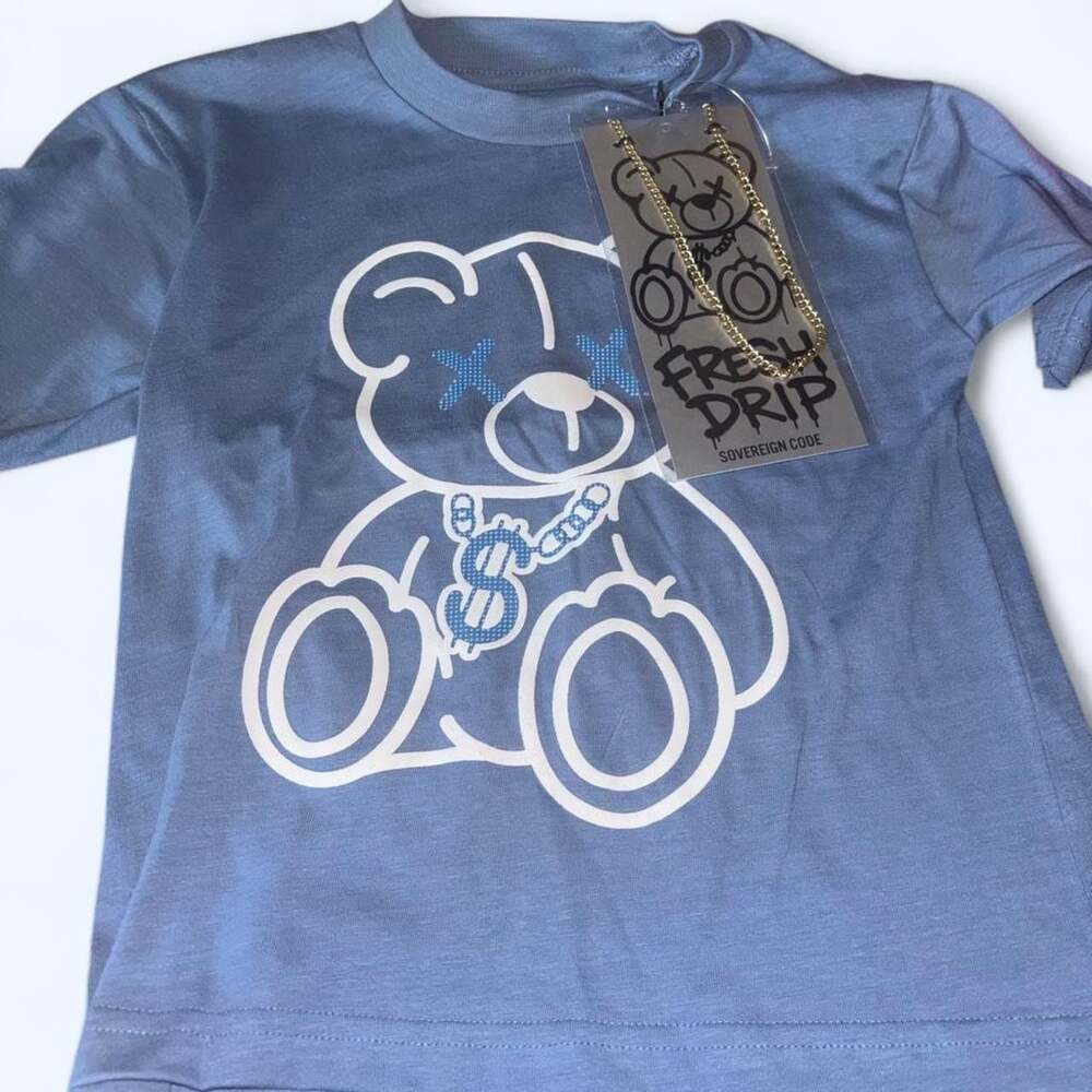 Sovereign Code Fresh Drip Teddy Bear Graphic T-Shirt
